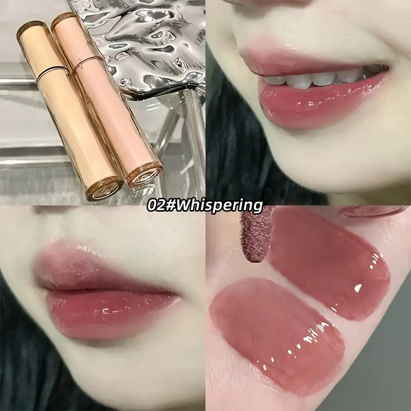 Water Crystal Lens Lip Glaze Is Not Easy to Fade Lip Gloss Gloss Long-Lasting Moisture
