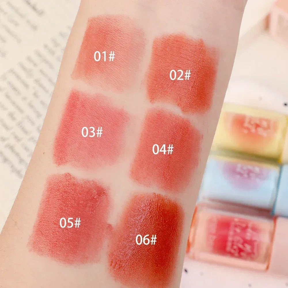 Waterproof Nude Lip Mud Makeup Lasting Moisturizing Mousse Lip Gloss Velvet Red Matte Non Sticky Liquid Lipstick Lips