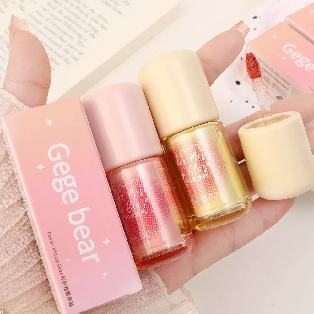 Waterproof Nude Lip Mud Makeup Lasting Moisturizing Mousse Lip Gloss Velvet Red Matte Non Sticky Liquid Lipstick Lips
