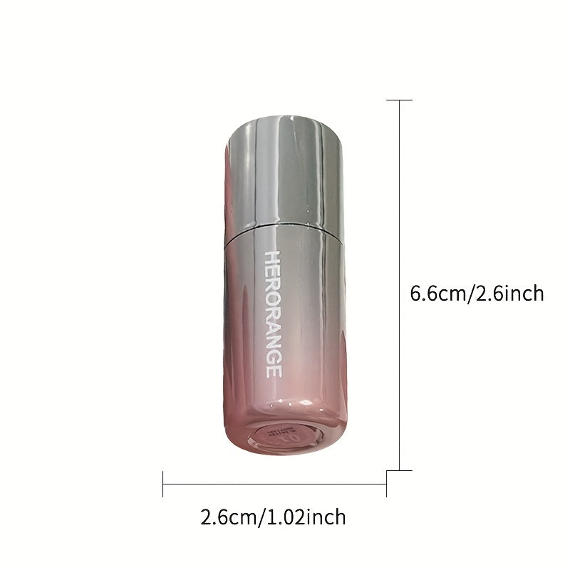 HERORANGE Liquid Blush Stick with Sponge Tip – Waterproof & Long-Lasting. Achieve a natural, brightening effect with medium coverage. The orange-pink tone suits all skin tones for a flawless K-beauty glow!