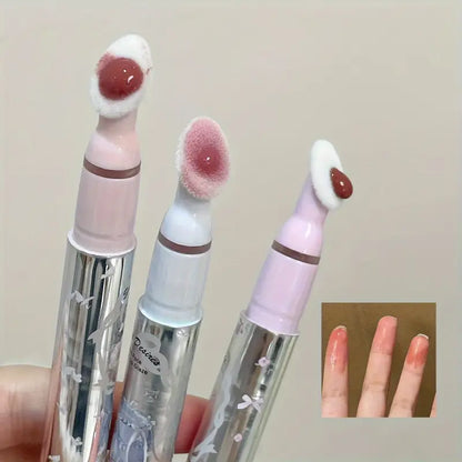Mirror Lip Glaze – Moisturizing, natural, and easy-to-color. Water-gloss jelly texture for a soft, bare-face look. Perfect for gifts, concerts, and parties!