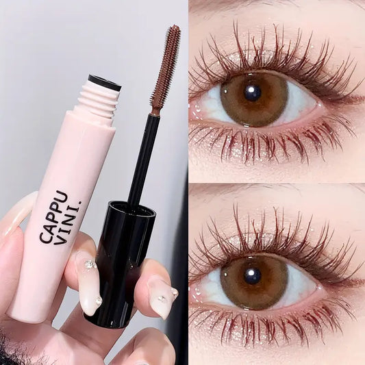 Lengthening & Curling Mascara – Lightweight, smooth, clump-free, volumizing, includes lash brush for stunning eye makeup.