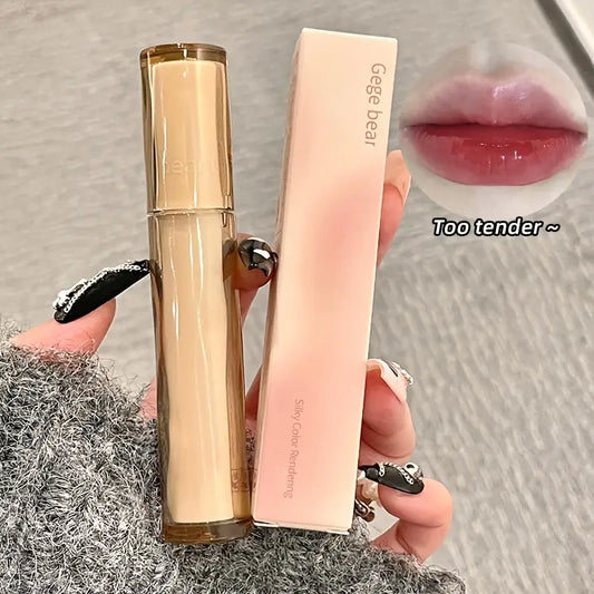Water Crystal Lens Lip Glaze Is Not Easy to Fade Lip Gloss Gloss Long-Lasting Moisture