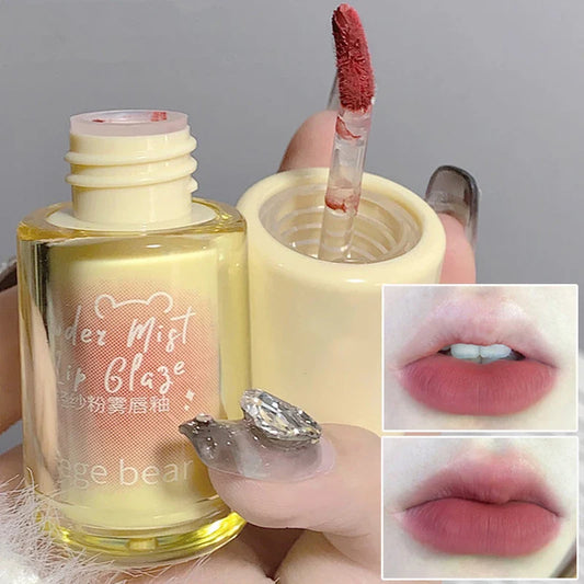 Waterproof Nude Lip Mud Makeup Lasting Moisturizing Mousse Lip Gloss Velvet Red Matte Non Sticky Liquid Lipstick Lips
