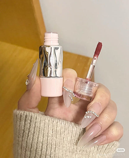 Matte Velvet Lip Glaze – Long-lasting, non-fading, high-pigment Korean lip mud